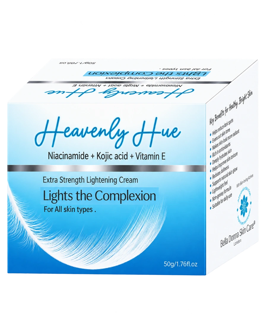 Heavenly Hue cream with niacinamide kojic acid and vitamin E